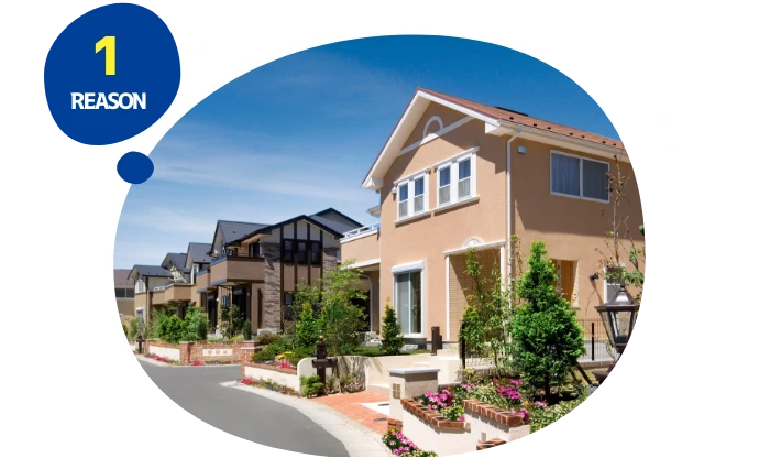 施工実績数は全国No.1