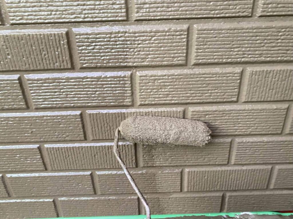 外壁上塗り