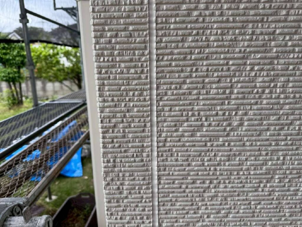 コーキング作業