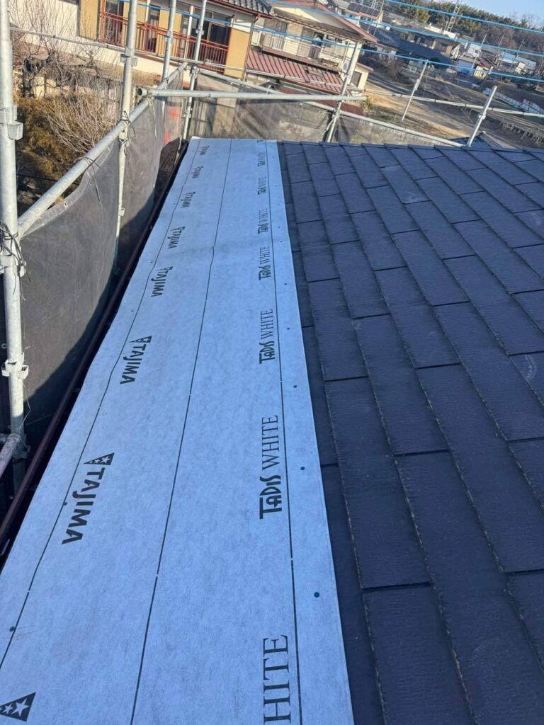 ルーフィング設置